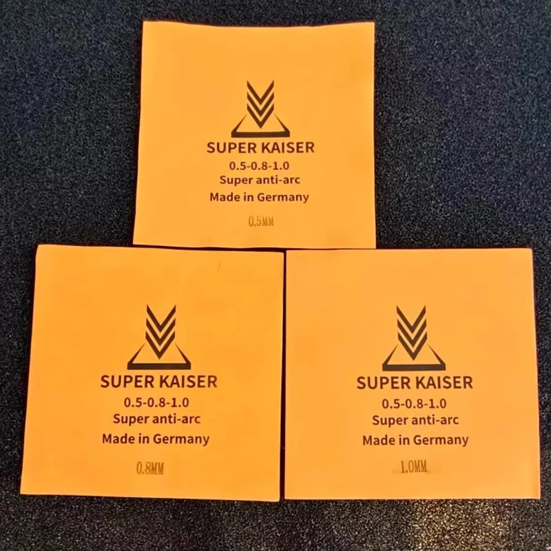 German SUPER KAISER Ultra Thin Table Tennis Sponge 0.5/0.8/1.0mm Sponge Anti-Spin Long Pips Super Anti-arc Ping Pong Sink Sponge view 2