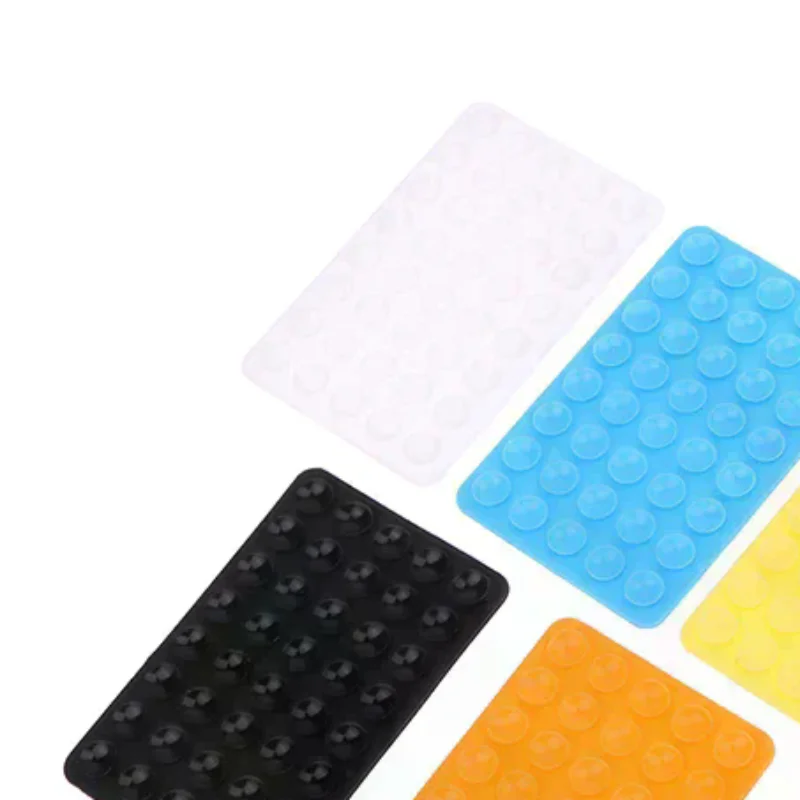 

1 шт. клейкая присоска для крепления, 40 двусторонних силиконовых присосок для крепления мобильных телефонов, присоска-держатель