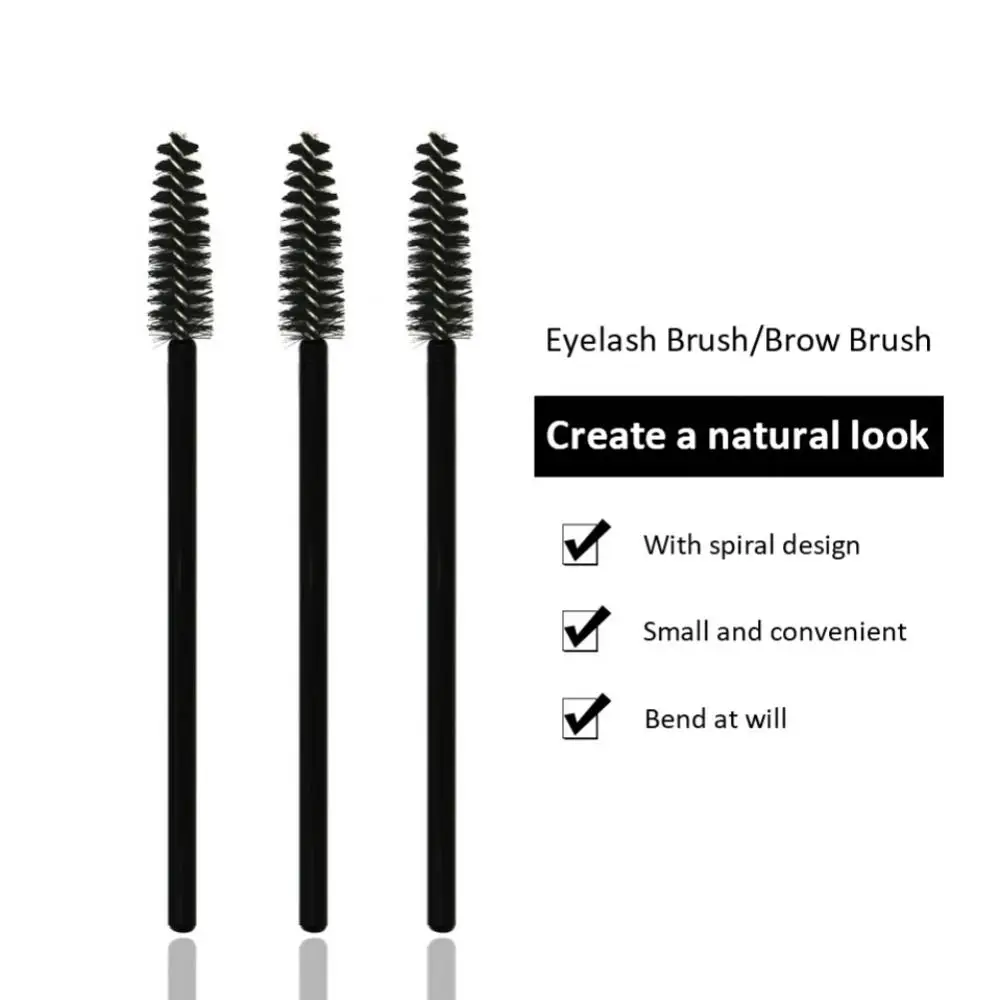 Brosses à cils de poulet durables, améliore les boucles et le volume, application de fierté, baguettes de mascara douces, eye-bloguing, toilettage, 1 à 5 pièces