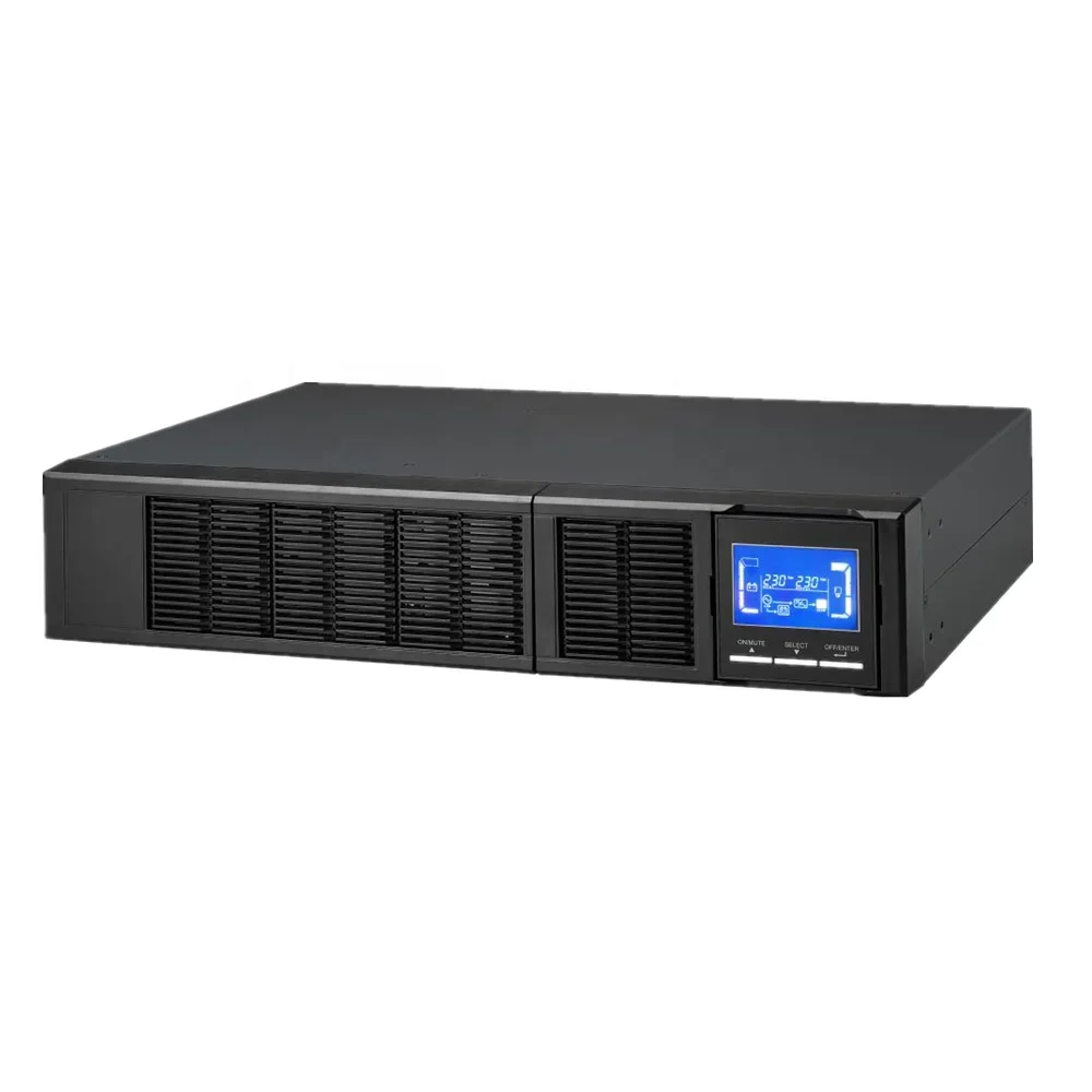 3kva رف جبل على الانترنت UPS عالية التردد cy إمدادات الطاقة غير المنقطعة مرحلة واحدة 220 فولت للخادم ومعدات الشبكة