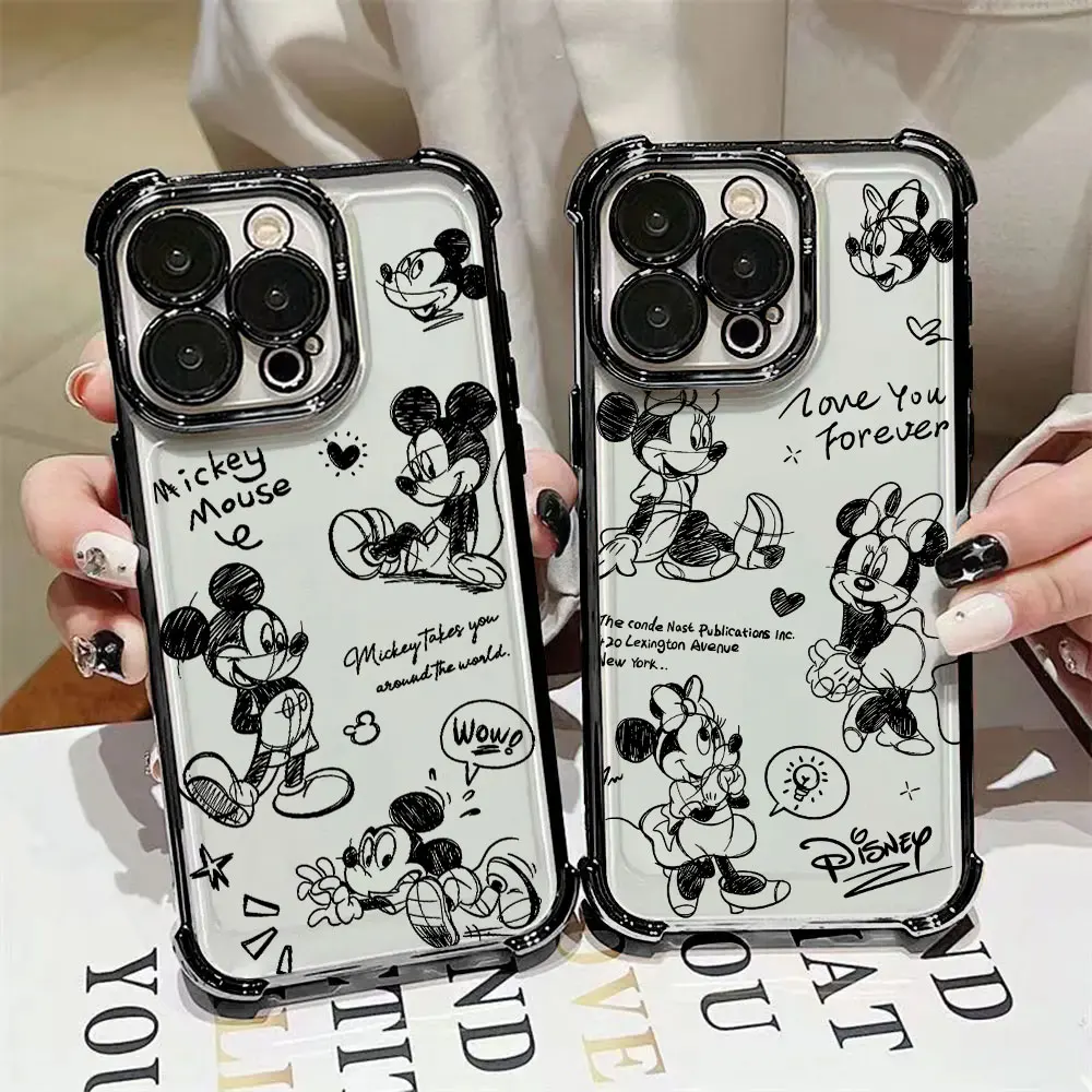 

Mickey Mouse Stitch Art Case For Samsung Galaxy A57 A37 A17 A07 A56 A16 A26 A06 A36 A55 A35 A25 A15 5G A14 A34 A52 A53 A54 Cover
