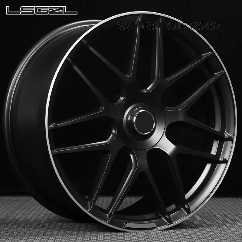 OEM Forged 22x10j Et36 Satin Black Wheels for C Class G Class Gls Class G550 G63 Gls63 Gls450 G500 S680 S450 S580 EQS 5x130