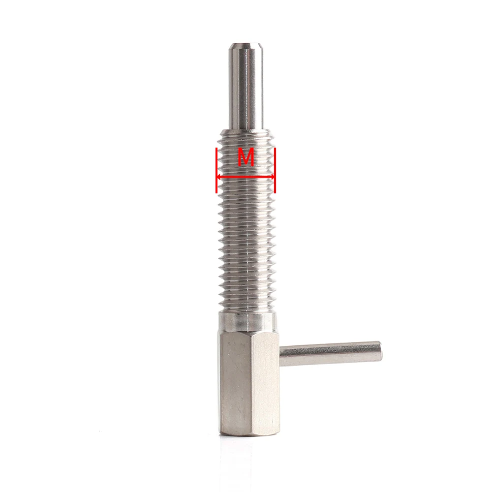 VCN233 Goede Kwaliteit L handvat Cam Indexering Plunger Rvs Quick Release Lente Plunger Intrekbare Lokalisatiepennen