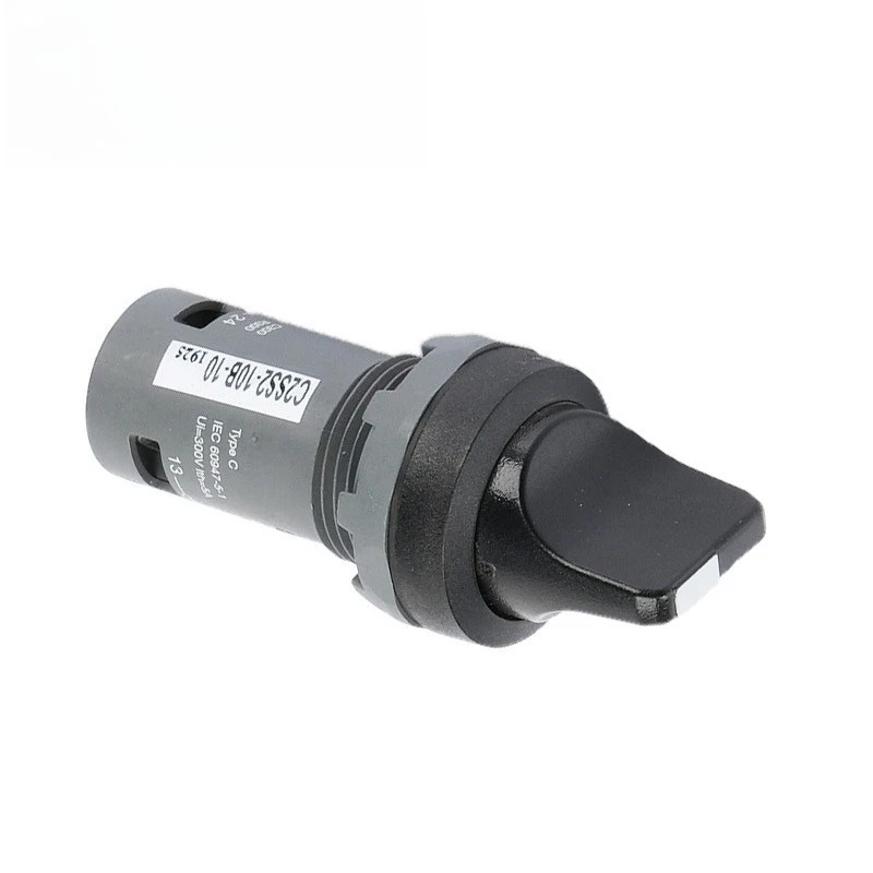 Rotary Selector Switch C2SS2‑10B‑10 C3SS2‑10B‑20 Self‑locking Spring Reset 2‑3 Position Control Button