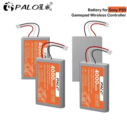 4000mAh PS5 Controller Replacement Battery for Sony LIP1708 Playstation 5 DualSense Game Wireless Controller CFI-ZCT1J CFI-ZCT1W