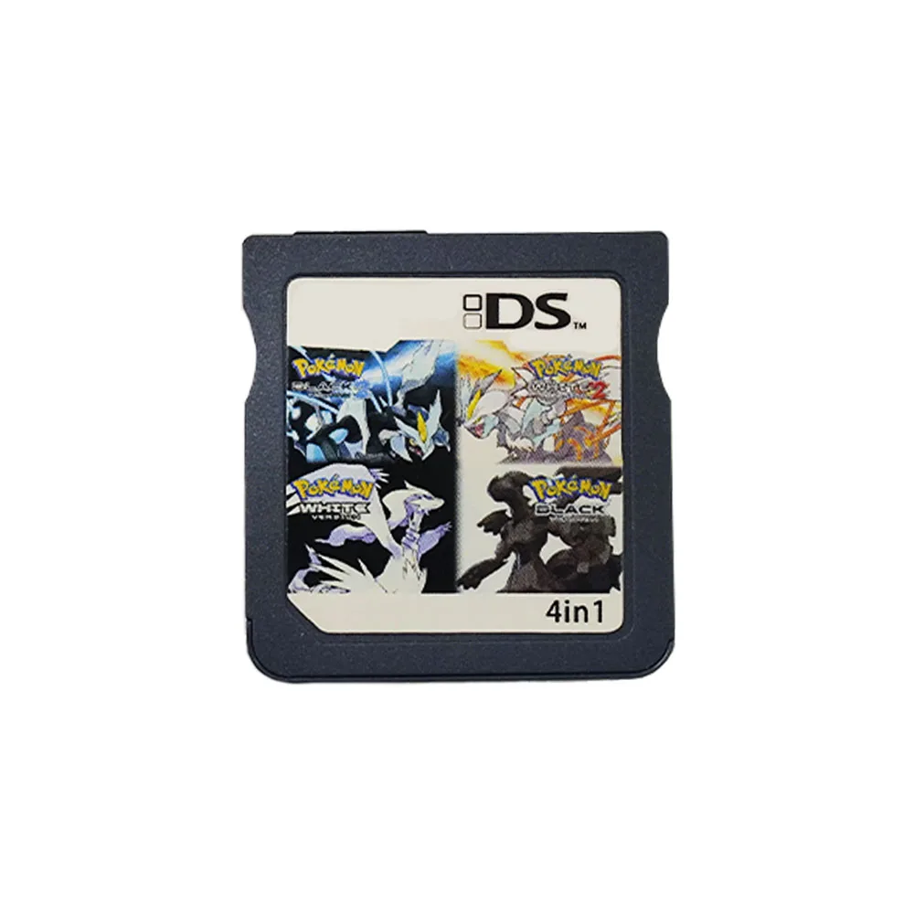 DS Pokemon Game Nieuwe 23-in-1 serie geheugenkaart voor 3DS videogameconsole Engelse taalversie (R4-kaart)