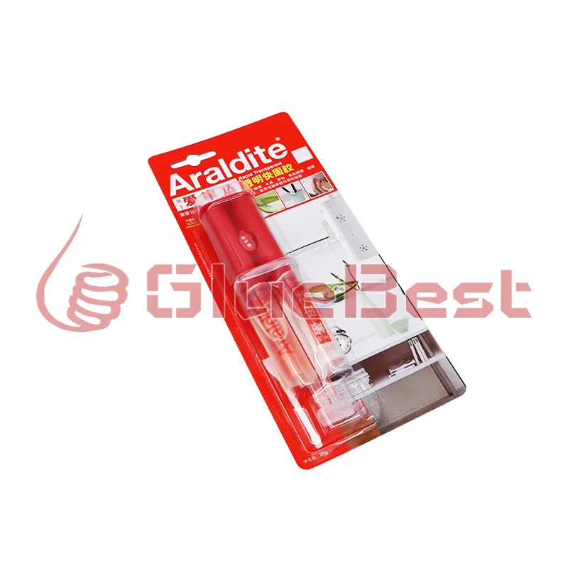 ARALDITE RAPID TRANSPARENT Quick Bonding of Glass Crystal Jewelry and Accessories in Syringe Packaging Original Product