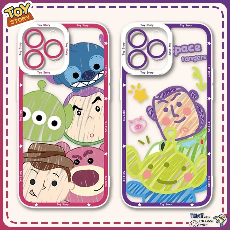 Anime Disney Toy Story Case For Xiaomi Redmi Note 12 13 11 Pro Plus 4G 5G 11S 10 10S 9S 12S 9 8 13C 12C 10C Lotso Soft TPU Cover