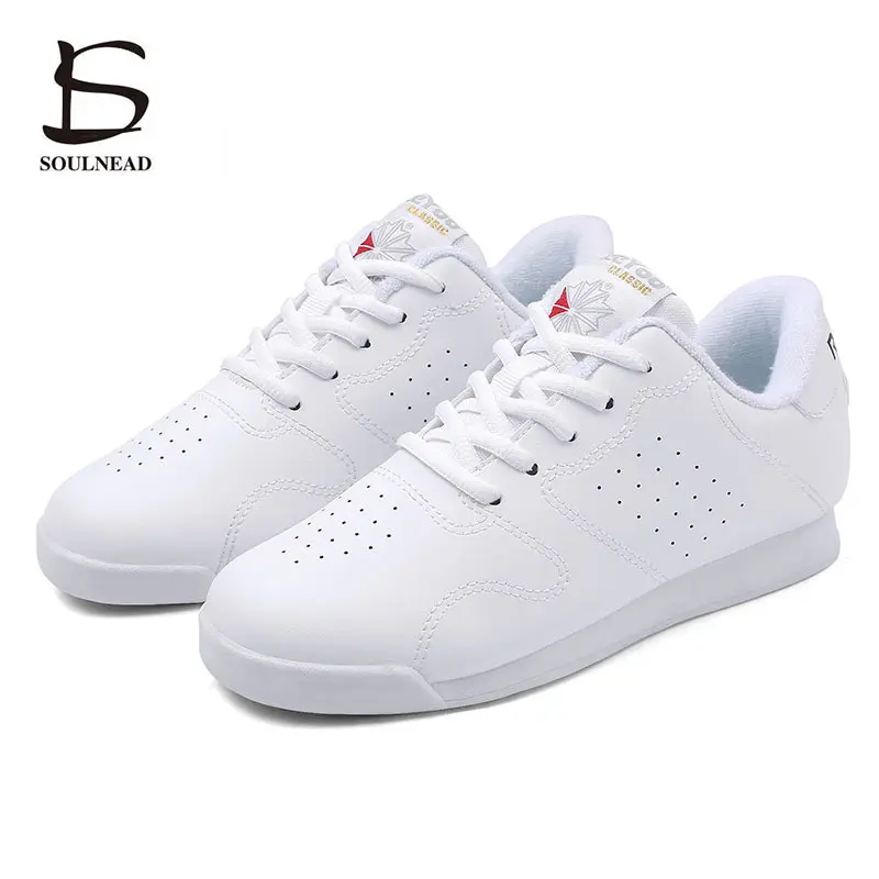 Aerobic Shoes Children Jazz Dancing Sneakers Women Gym Competitive Fitness Sports Shoes Girls Kids Square Modern Shoe Size 28-45