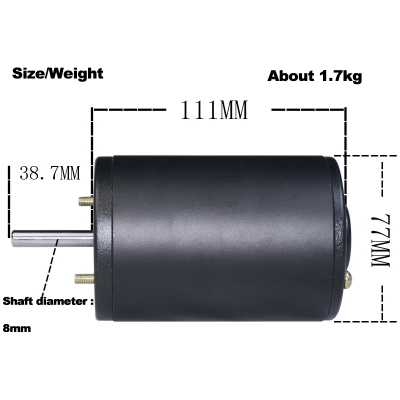 12V24V 1500 دورة في الدقيقة 200W3000 دورة في الدقيقة موتور تيار مباشر 150 واط مزدوجة تحمل CW CCW فرشاة الكربون الكرة تحمل المحرك المغزل مخرطة بوذا حبة آلة