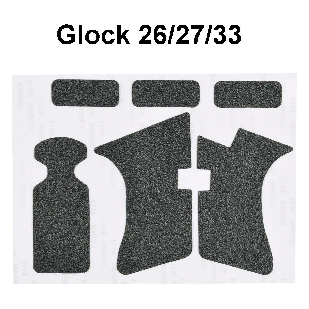 Non-slip Rubber Texture Grip Wrap Tape Glove for Glock 17 19 20 21 22 25 26 27 33 Holster 9mm pistol gun magazine accessories