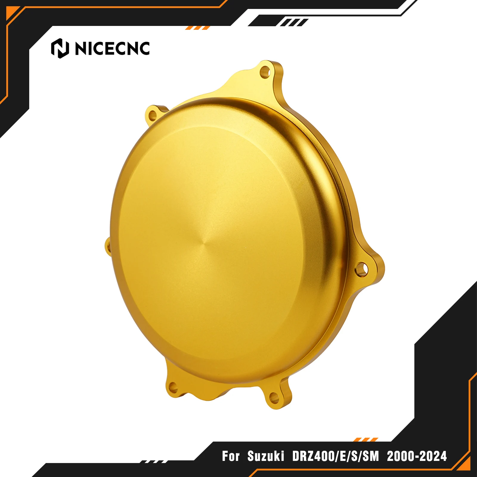 

NICECNC For Suzuki DRZ400 DRZ400S DRZ400E DRZ400SM DR-Z 400 400S 400E 400SM 2000-2024 Motorcycle Clutch Cover Guard Protector