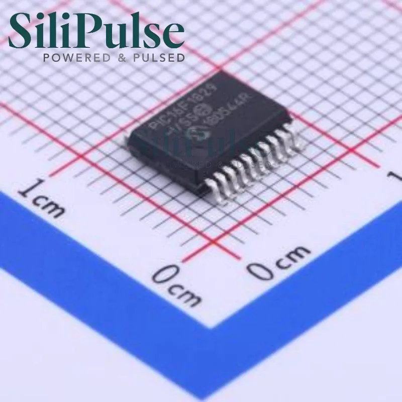 (5-20pcs) PIC16F1829-I/SS SSOP-20-208mil 100% Original In Stock (MCU/MPU/SOC) 17 1KB PIC 16KB