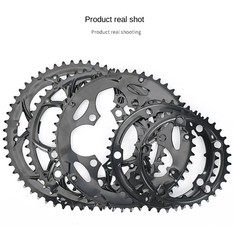 Road Bicycle Crankset 53 50 39 34T Gear Universal Bicycle BCD130 110 Disc Repair Parts