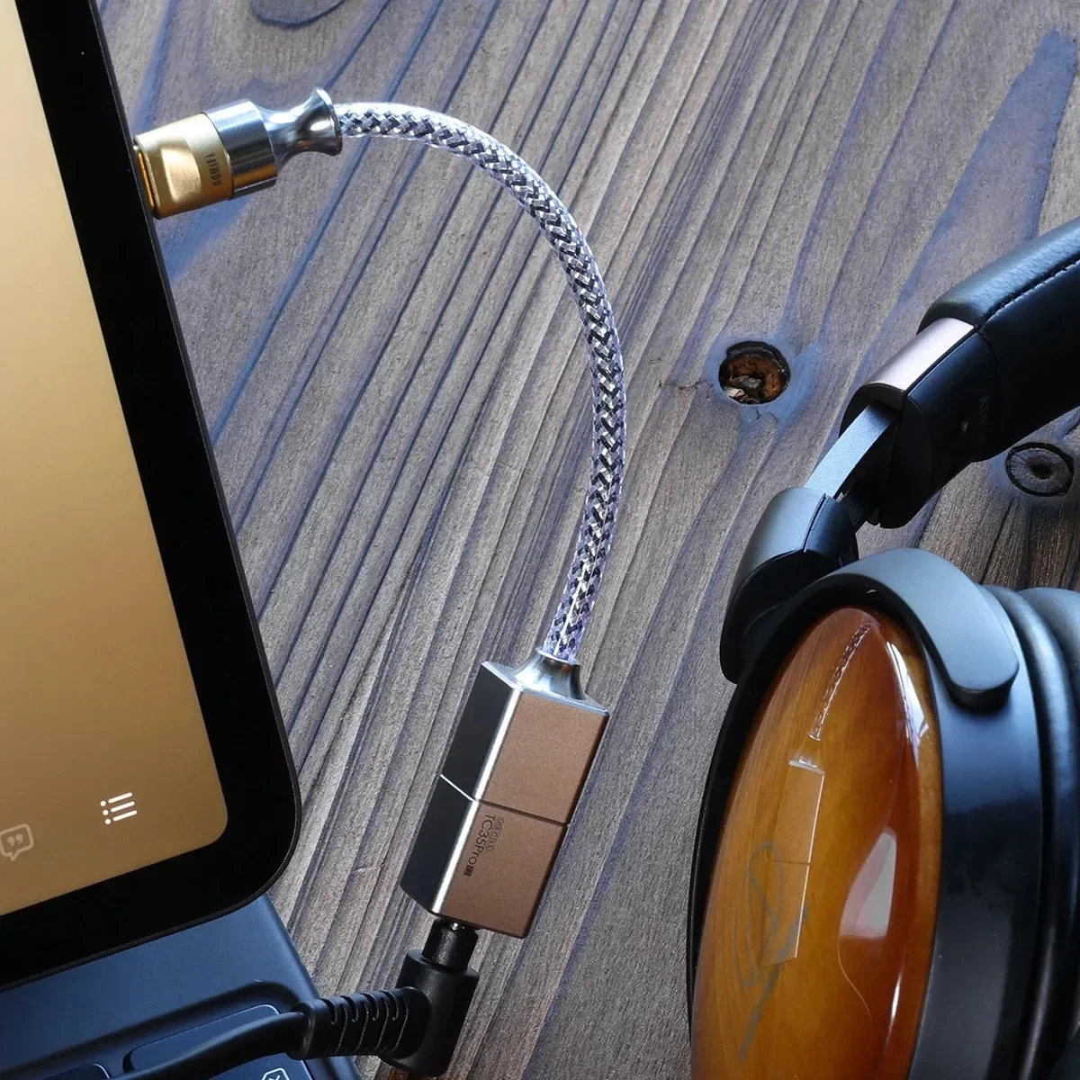 DD ddhifi TC35Pro M2 / TC35Pro E2 USB DAC AMP dongle ประเภท C/ฟ้าผ่าเป็น3.5มม. ชิป ES6903Q CS43131 PCM384 DSD256