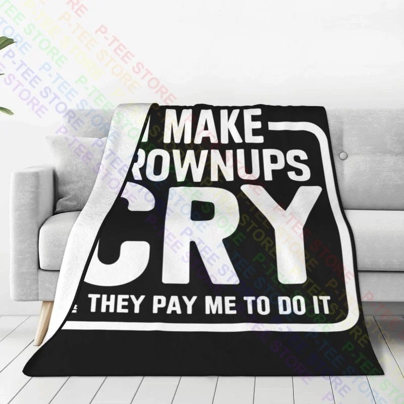 Therapist Cry Mental Health Awareness Counselor Psychologist Blanket Bedding Home Decor Bedding Travel