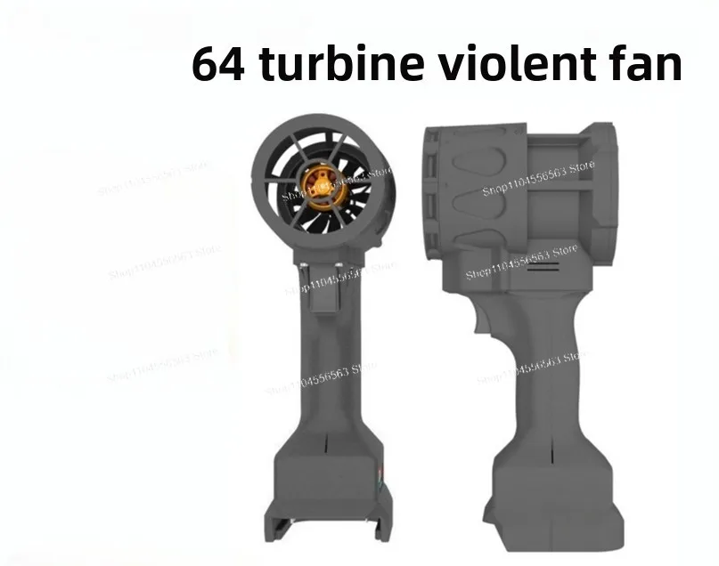 

90mm Turbo Violent Duct Fan Handheld Industrial Power Tools Hair Dryer Snow Removal Dust Removal Water