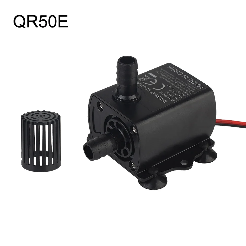 DC12V 5W Waterproof 280L/H Lift 300cm Fountain Aquarium Circulating Mini Brushless Water Pump Durable Submersible Ultra-quiet