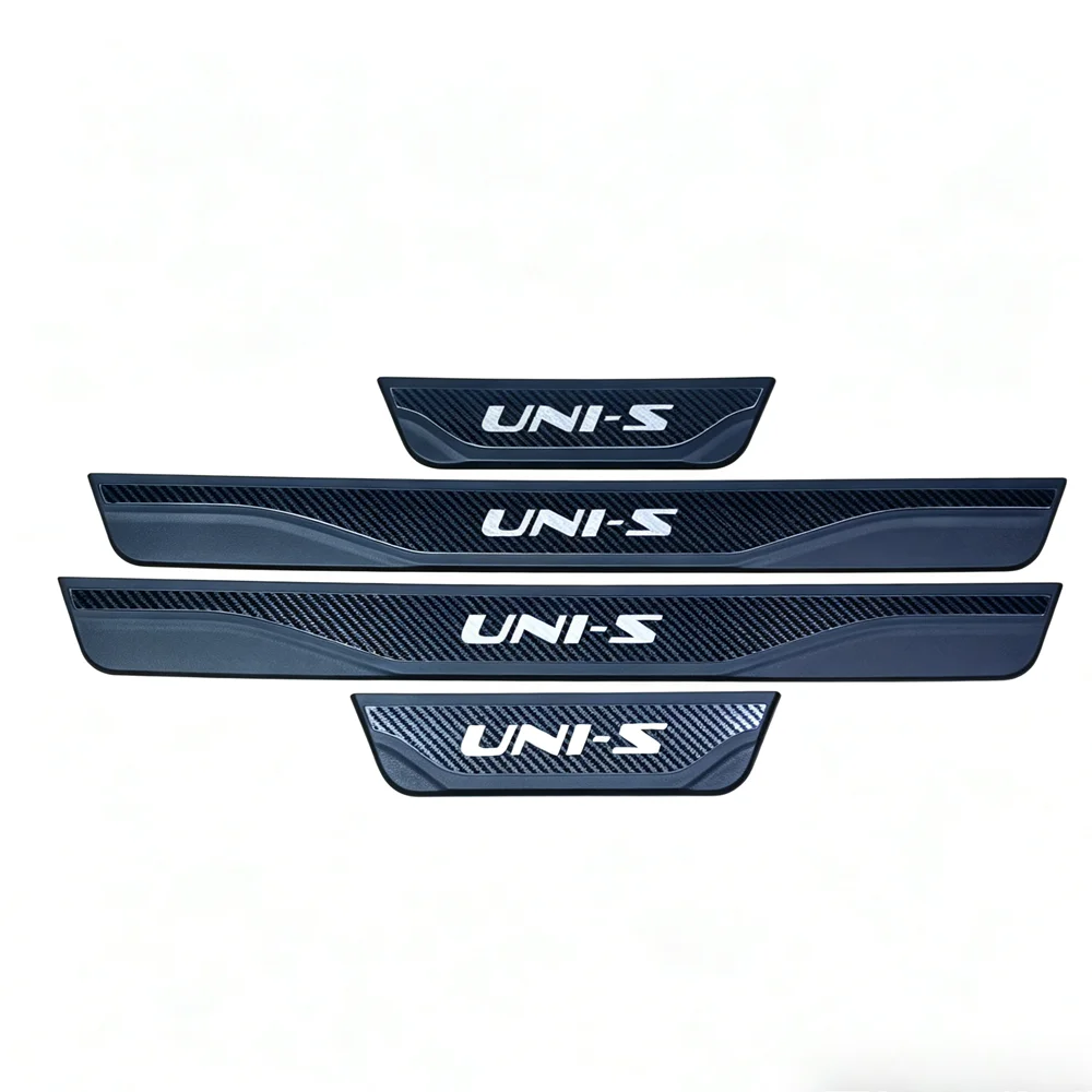 

For Changan UNI-S UNIS 2024 2025 Stainless Car Door Sill Scuff Plate Kick Entry Guard Pedal Protector Cover Trim Accessories