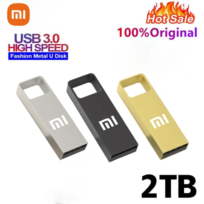 Xiaomi-unidad Flash USB 3,0 de 1TB, Pendrive de Metal de transferencia de alta velocidad, tarjeta de Memoria, resistente al agua, envío gratis