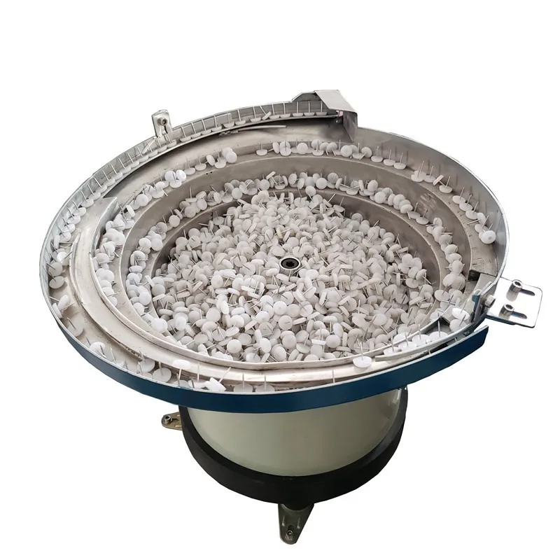 Automatic plastic sorting vibration plate hardware screw screening