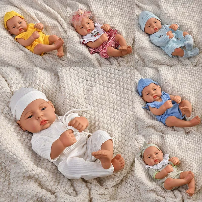 

15,75-дюймовая кукла реборн, реалистичные куклы реборн для девочек, модные 40 см, милая мягкая детская виниловая кукла, игрушка для девочек, подарки на день рождения