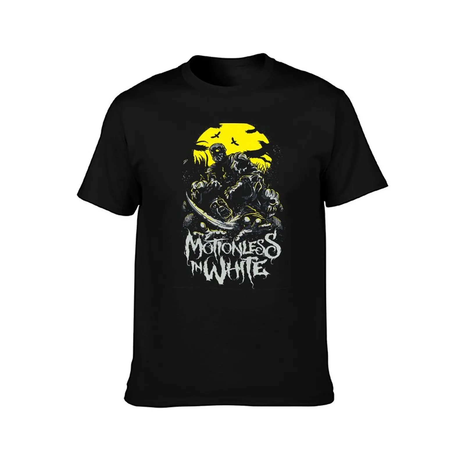 Top Selling Motionless In White T-Shirt Outdoor Sports Lightweight Tee T-Shirt