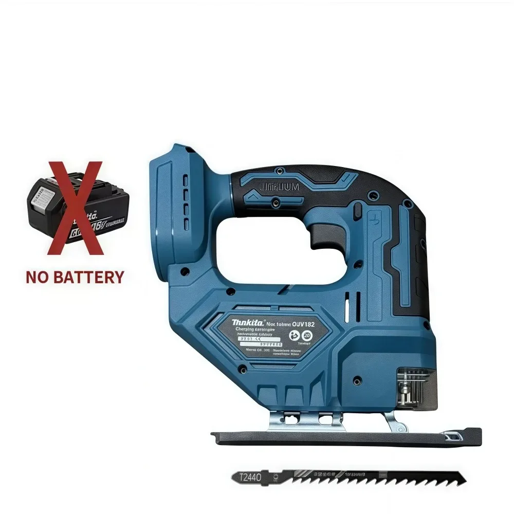 ماكيتا DJV182Z فرش 18 فولت 340 واط بانوراما الرقصة الكهربائية مع شفرة المنشار اللاسلكي برميل مقبض بانوراما بدون بطارية DJV182 جديد