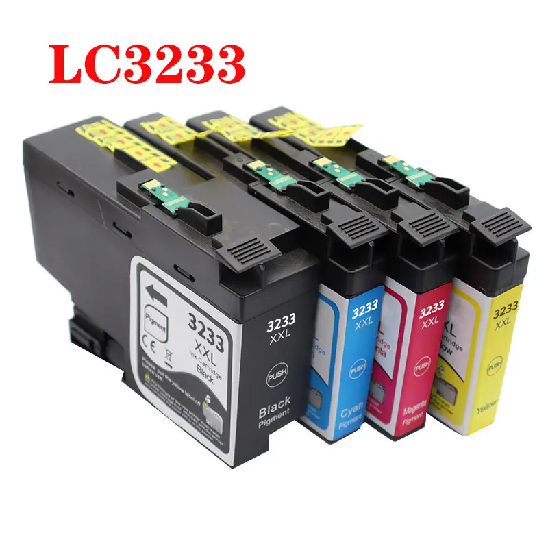 cartucho de tinta compativel para brother lc3233 dcp j1100dw mfc j1300dw impressora 01