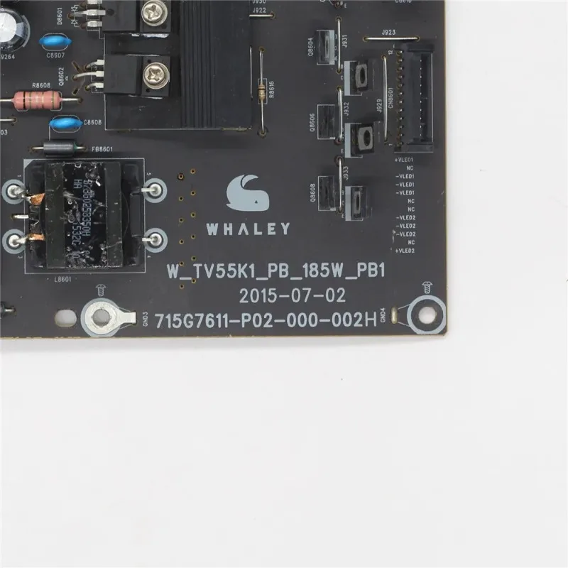 715G7611-P02-000-002H W-TV55K1-PB-185W-PB1 Original Power Supply TV Power Card Original Equipment Power Support Board For TV