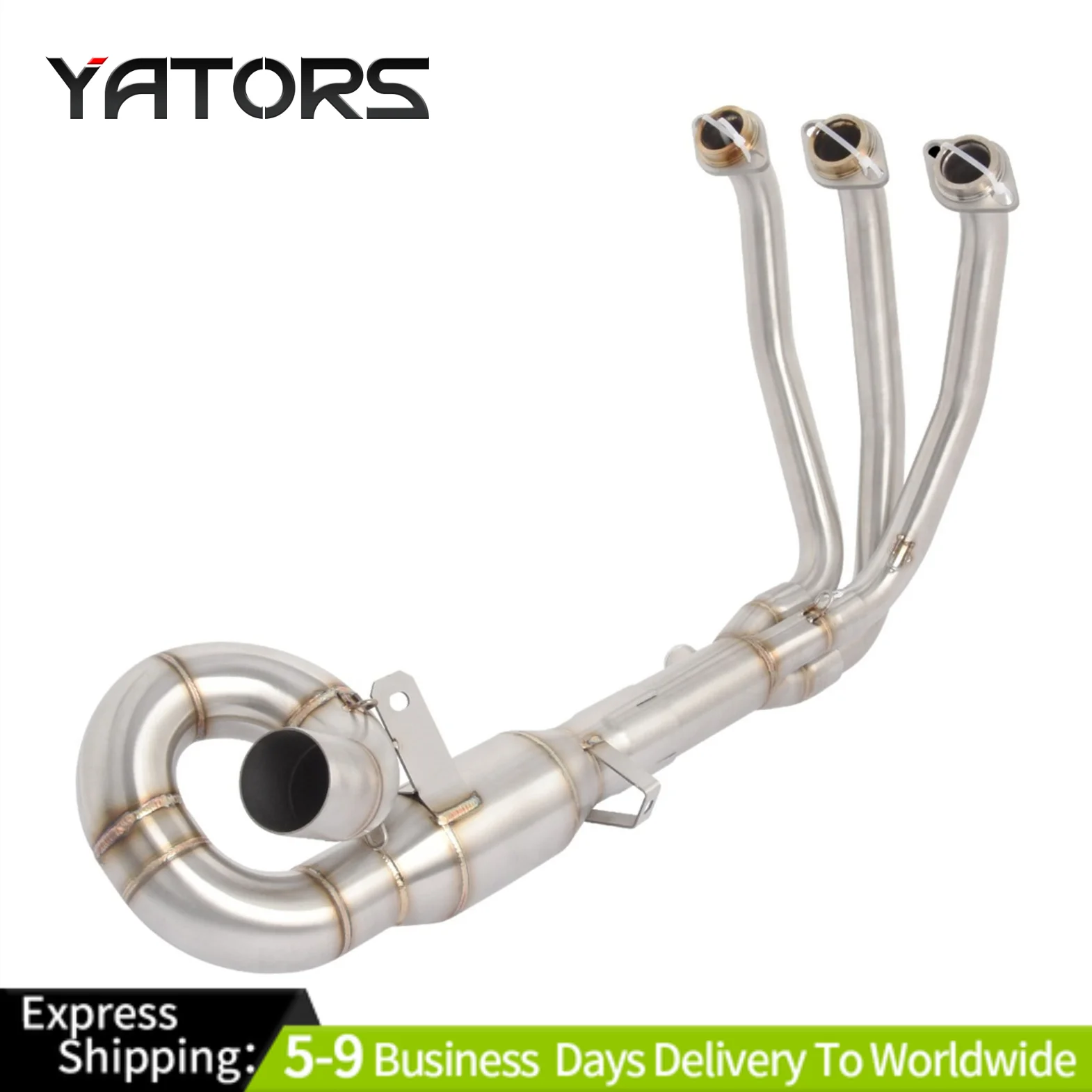 

For CF-Moto 675SR 675SS 2024 2025 51mm Slip On Exhaust System Header Pipe Exhausts Pipes