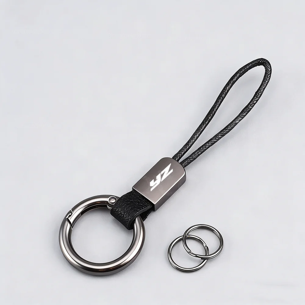 For YAMAHA YZ 125 250F 250FX 450F 450FX 250 450 F FX Motorcycle Simple Metal Keychains Lanyard Creative Personality Ring Buckle view 4