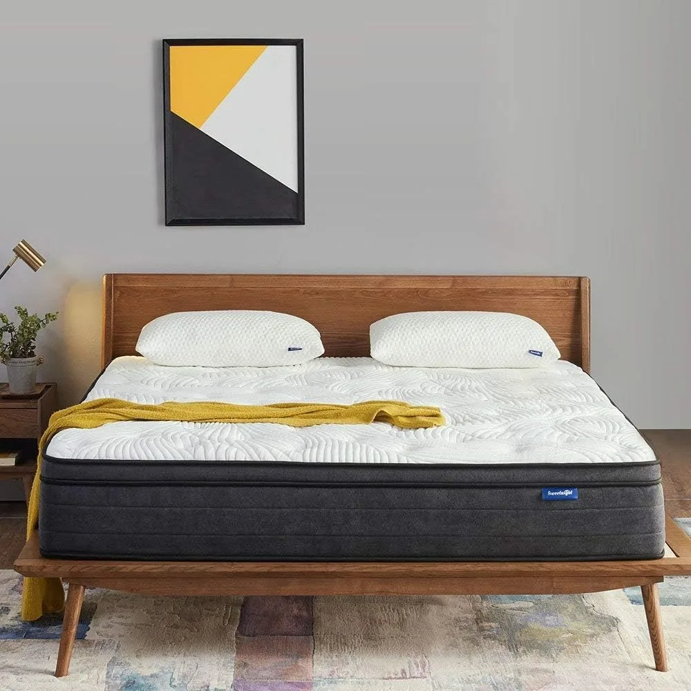 

Queen Mattress in a Box - 12 Inch Plush Pillow Top Hybrid Mattress Bed Mattresses Twilight Matress Sleeping Mats Double Twin Mat