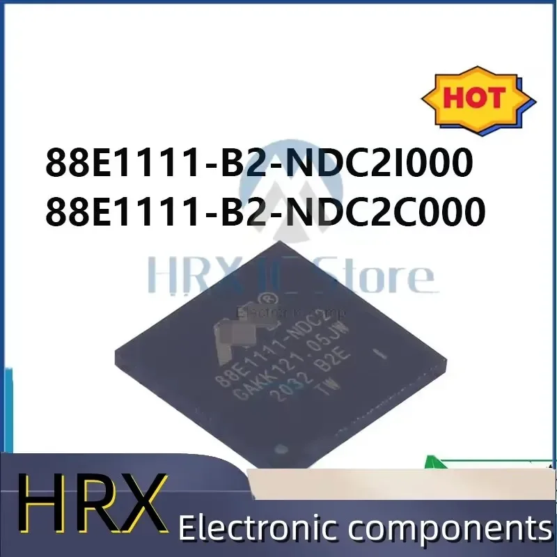 

1pcs/lot100% new original 88E1111-B2-NDC2I000 88E1111-B2-NDC2C000 88E1111-NDC2 QFN-96 Ethernet transceiver chip IC In Stock