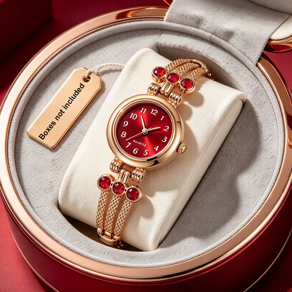 1Pcs Classic Romantic Style Women's Watch Luxurious, Refined, Shiny and Fashionable Quartz Watch