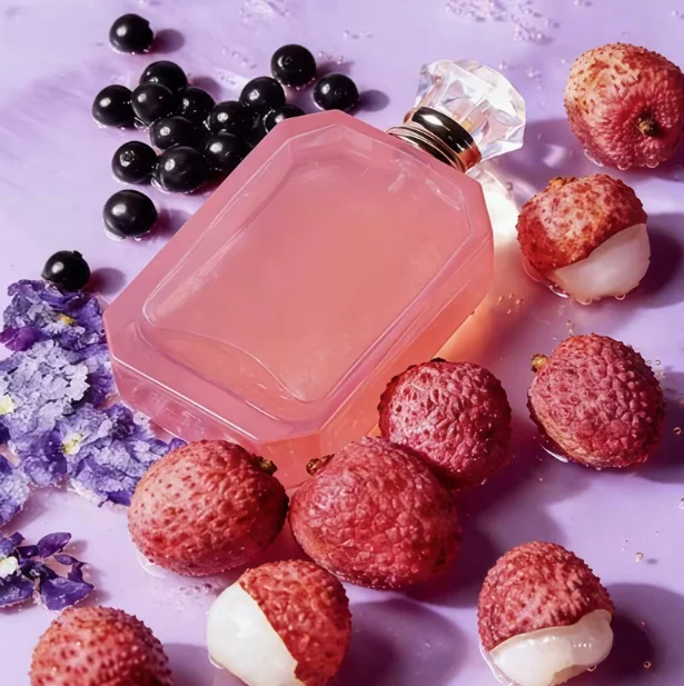 

Духи Eden Sparkling Lychee 39 унисекс, стойкий сияющий фруктово-цветочный аромат с нотами личи, черной смородины и фиалки, роскошный парфюм