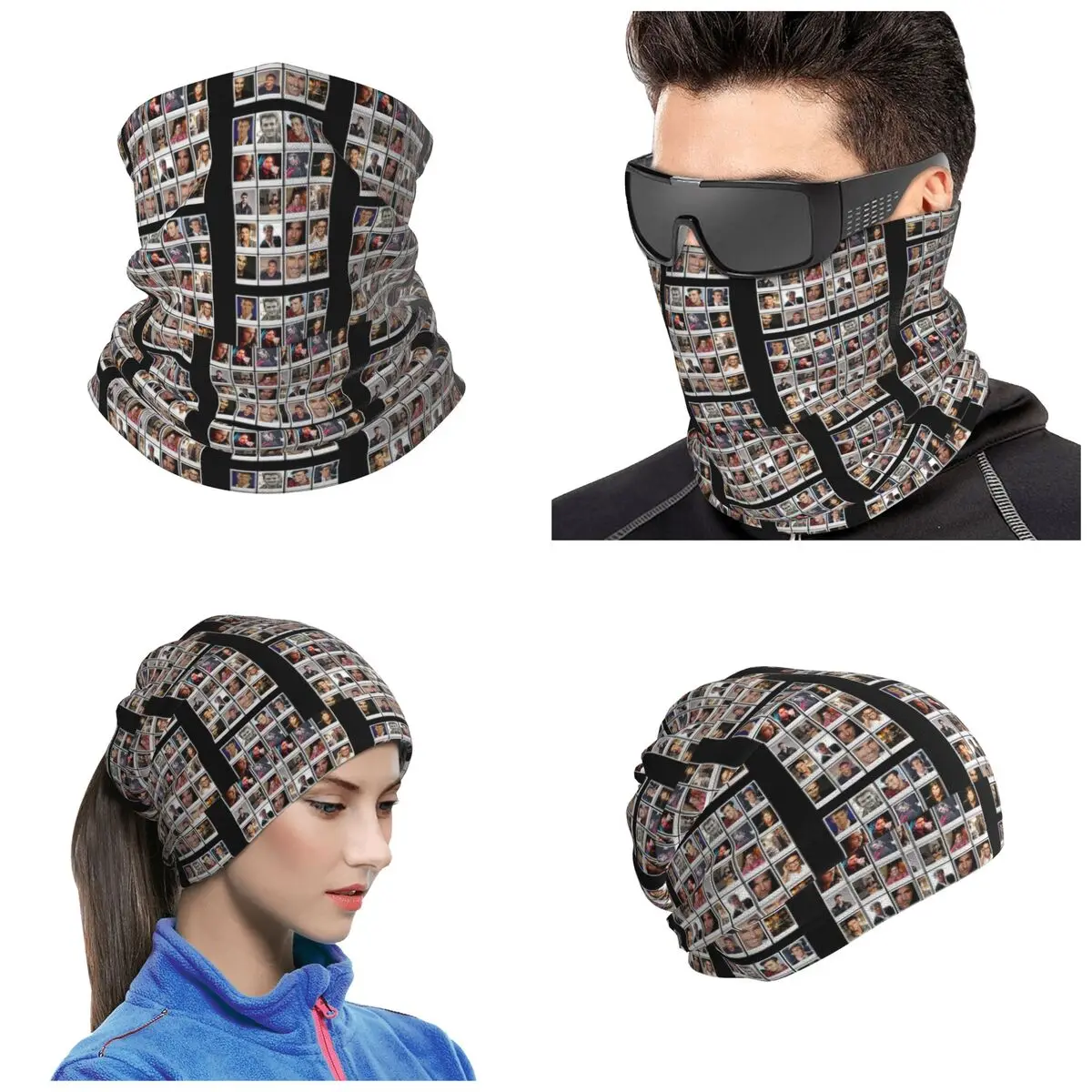 Marti Pellow Bandana Neck Gaiter Printed Face Scarf Multi-use Balaclava Unisex Adult Breathable