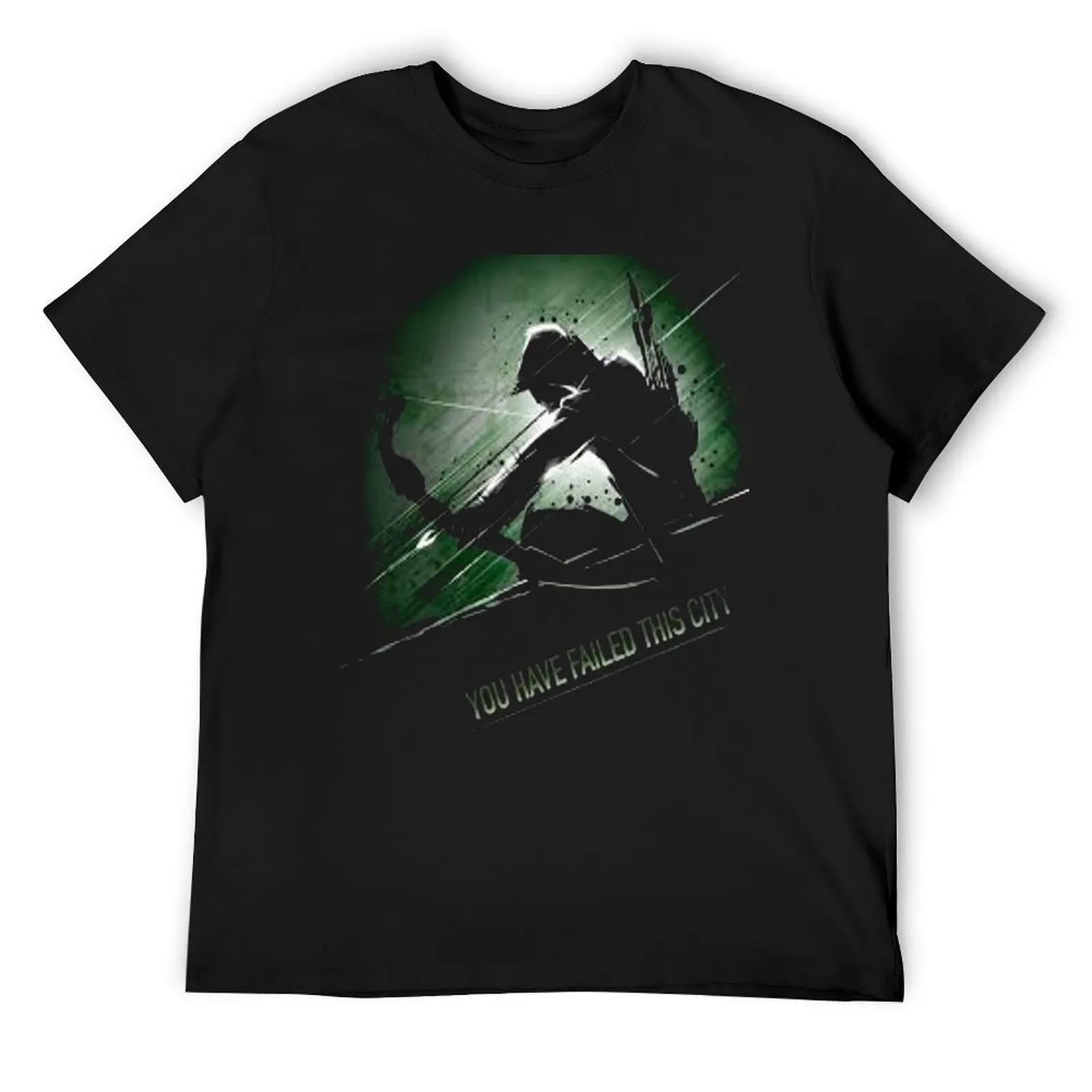

Green Arrow T-Shirt quick-drying boys whites anime shirt oversized t shirts men
