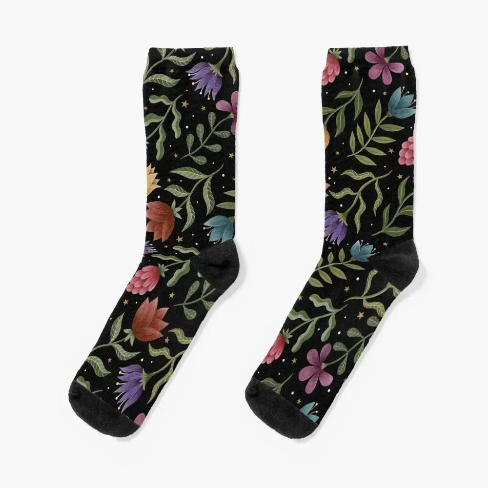 

Summer night garden Socks designer hiphop sports and leisure Men's Socks Luxury Women's