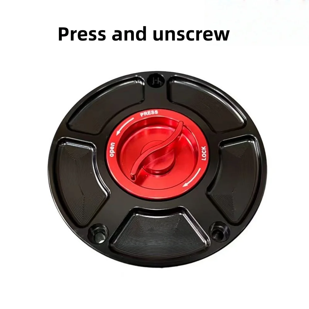 Quick-release fuel tank cap for 450SR/NK/675SR aluminum alloy parts; 450NK/450SR/800NK/800MT/675SR fuel tank cap 450nk 800nk