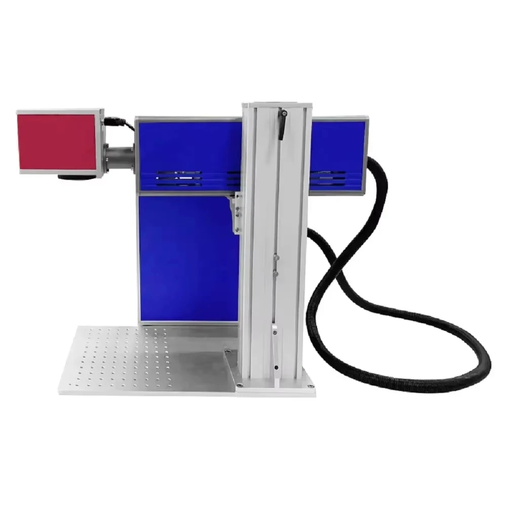 Sihao 30W40W CO2 آلة الوسم بالليزر 210x210 مللي متر نطاق النقش أداة احترافية نقش بالليزر المعدني مع طاولة عمل دوارة #5