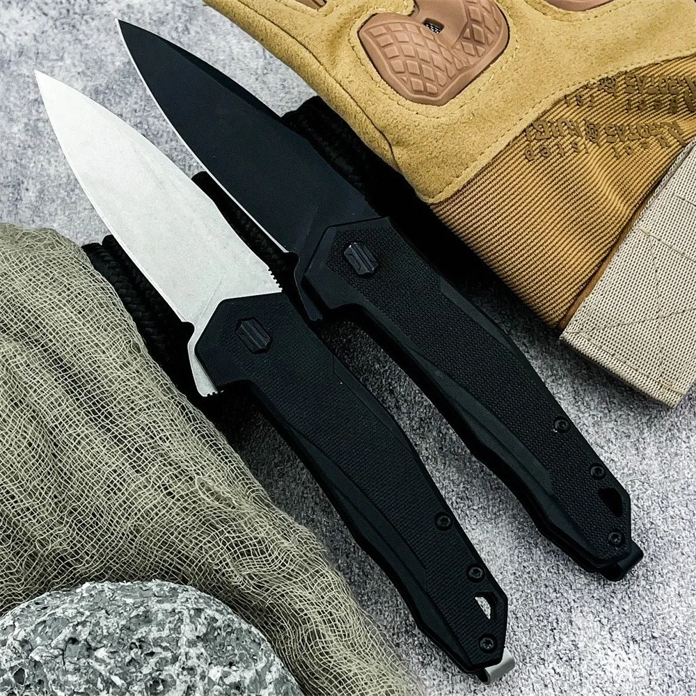 

Лидер продаж Carry 2041, карманный складной нож, нейлоновая ручка из стекловолокна, D2, стальное лезвие, многоцелевой инструмент, нож для кемпинга и улицы