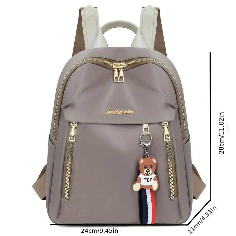 

Women's Fashion Backpack, 2024 New Korean Style Chic Versatile Daypack, Trendy School Backpack