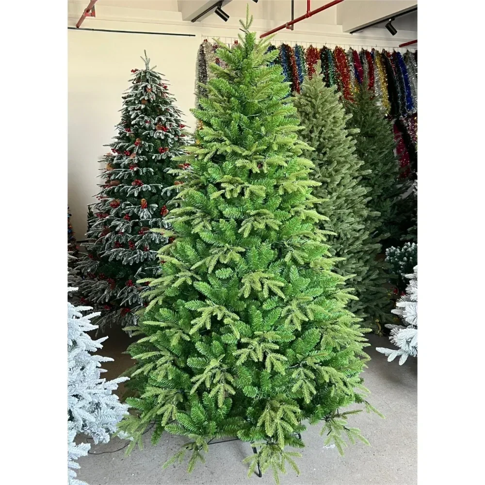 Artificial Christmas Tree PE+PVC Material Green White Encryption Christmas Home Atmosphere Decorated Christmas Tree 1.2m To 2.4m