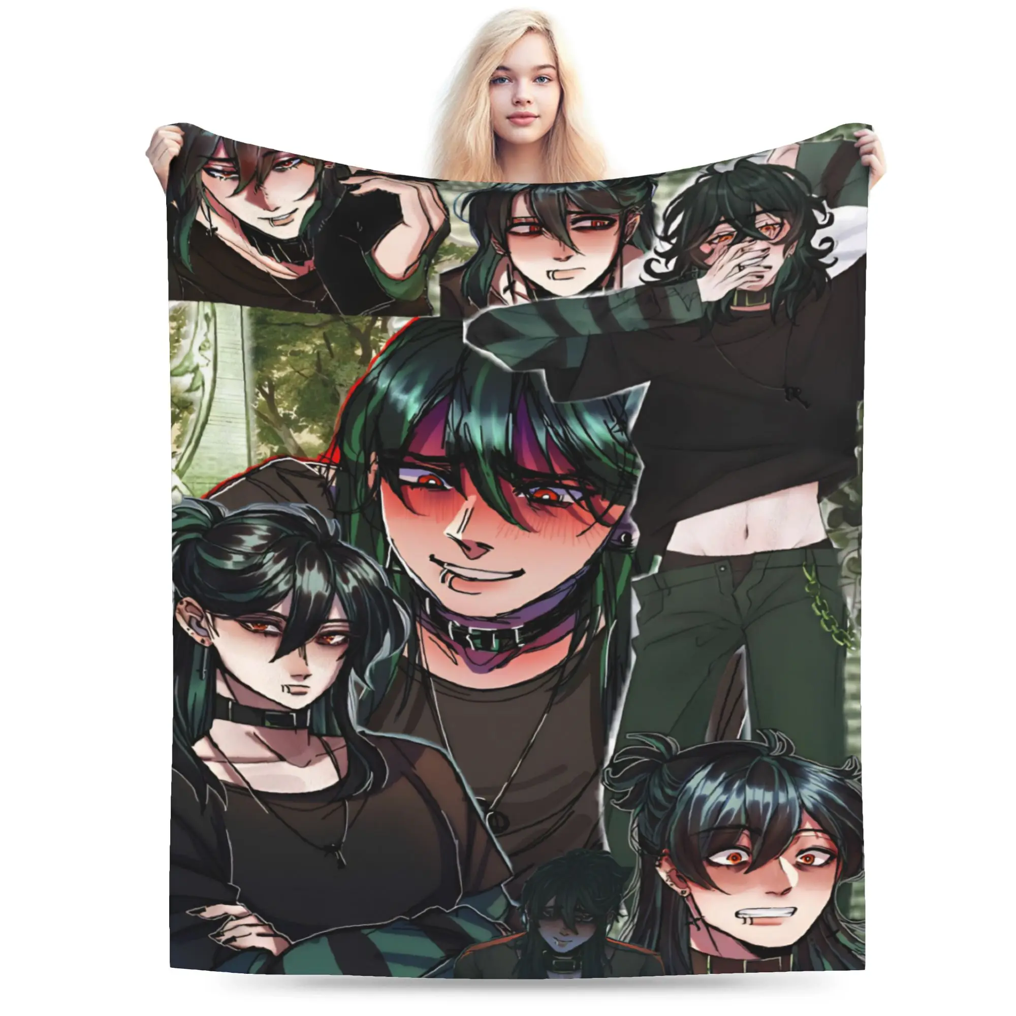Comfortable The Kid At The Back Blanket Stuff Home Decorative  Throw Blankets Warm Coral Fleece Plush for Outdoor