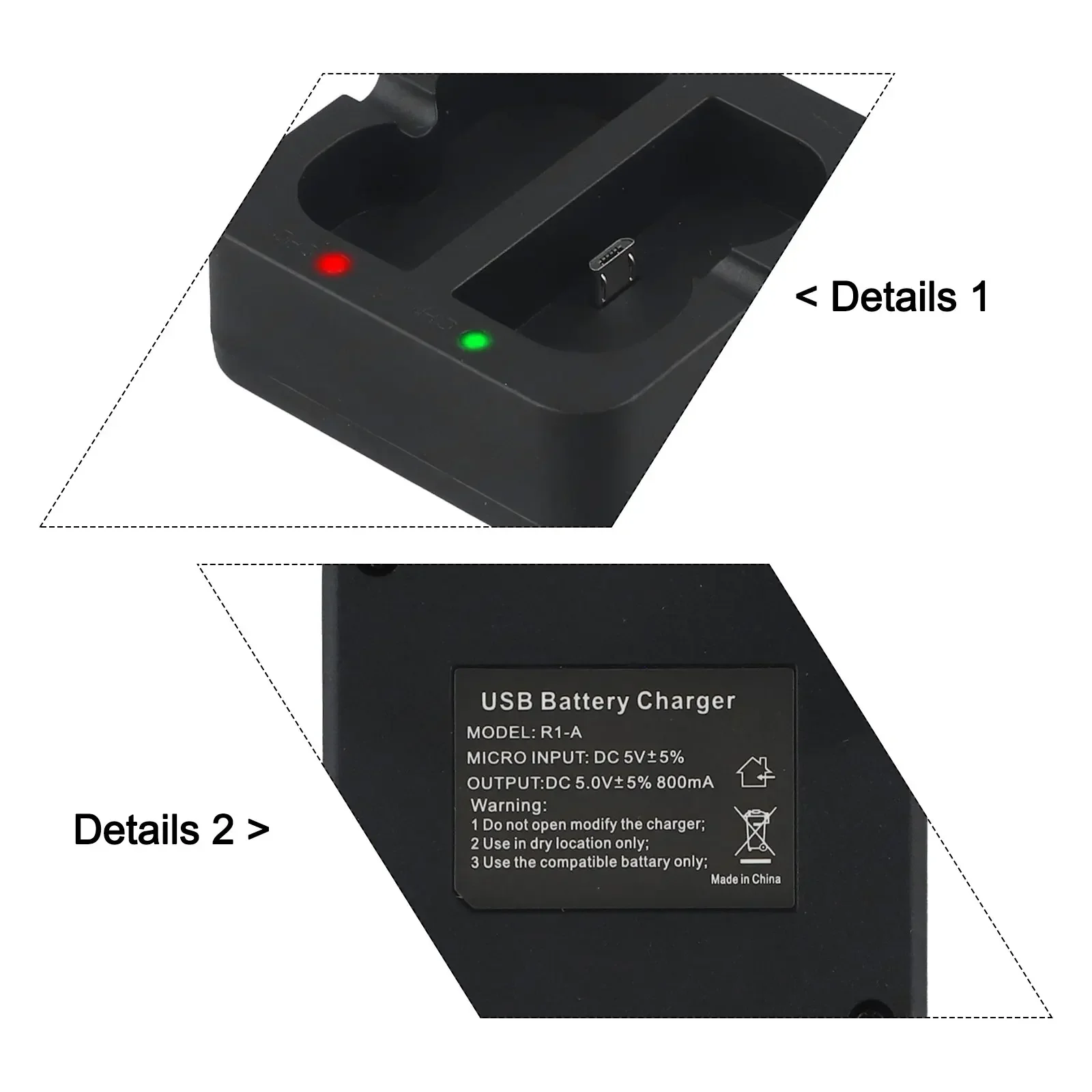 Battery Charger Charger Charger Output Charging Port Continuous Power Supply Long Battery Life Charger Pack Charger Long Lasting