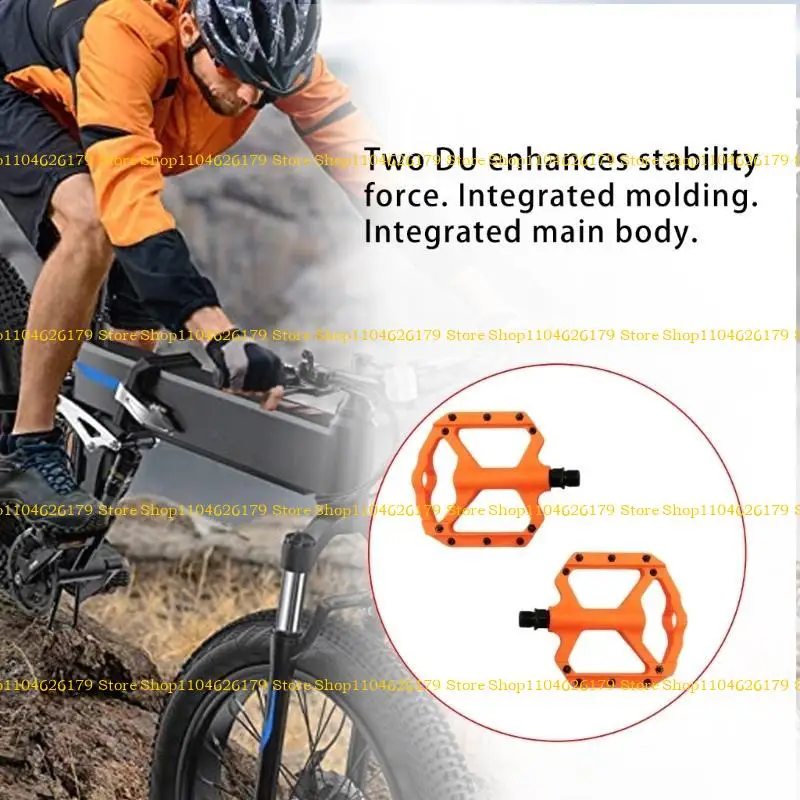 

A1A2 Sealed Bearing Bicycles Pedals Wide Flat Cycling Pedals Easily Install