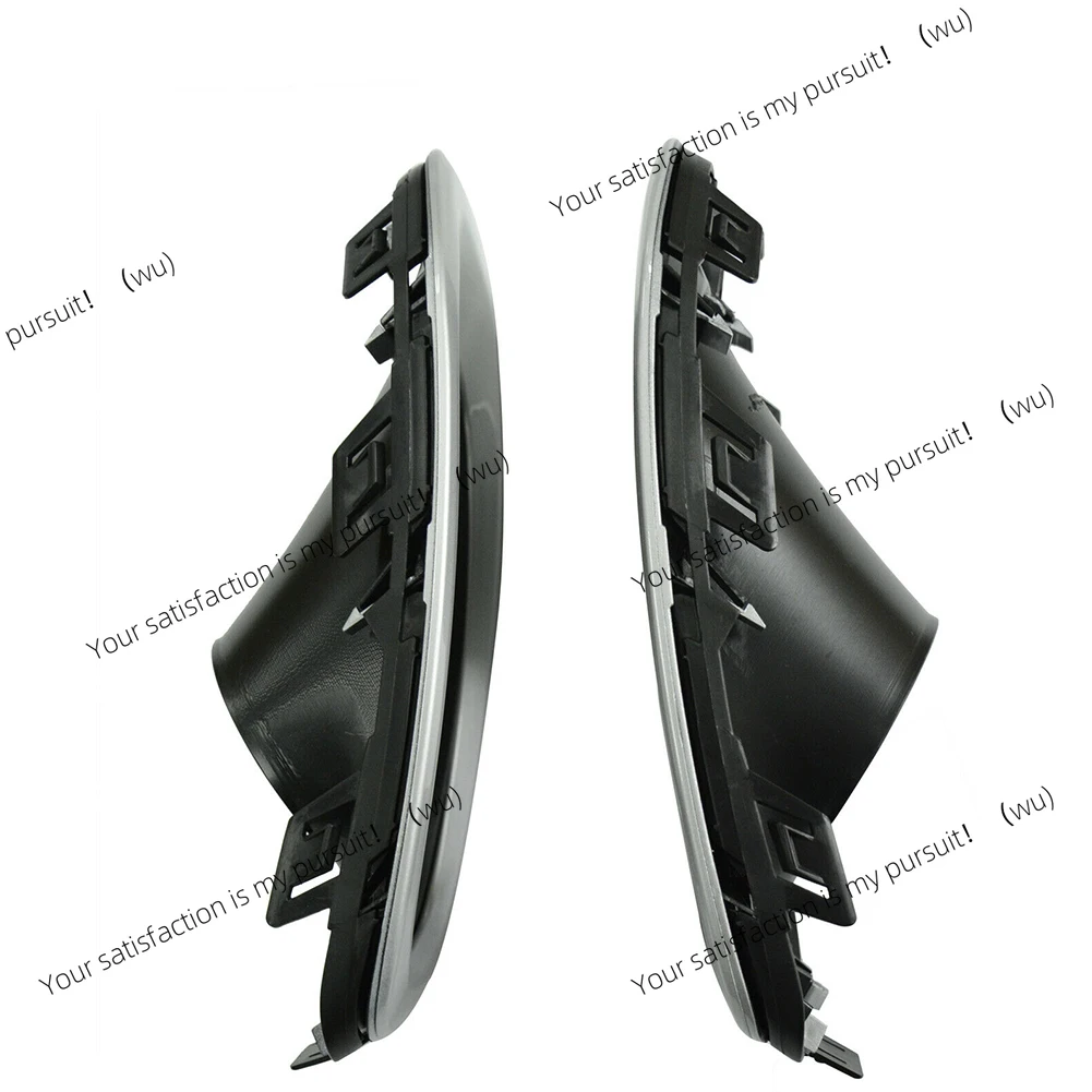 2Pcs (LH + RH) for Jeep Renegade 2015-2018 on Fog Lamp Shade Baffle Bumper Light Front Car Accessories