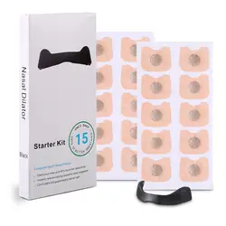 Sleep and Sport Nasal Dilator Breathing Nasal Strip Starter Kit Nasal Breathing Dilators Nasal Strips Increase Nose Patch