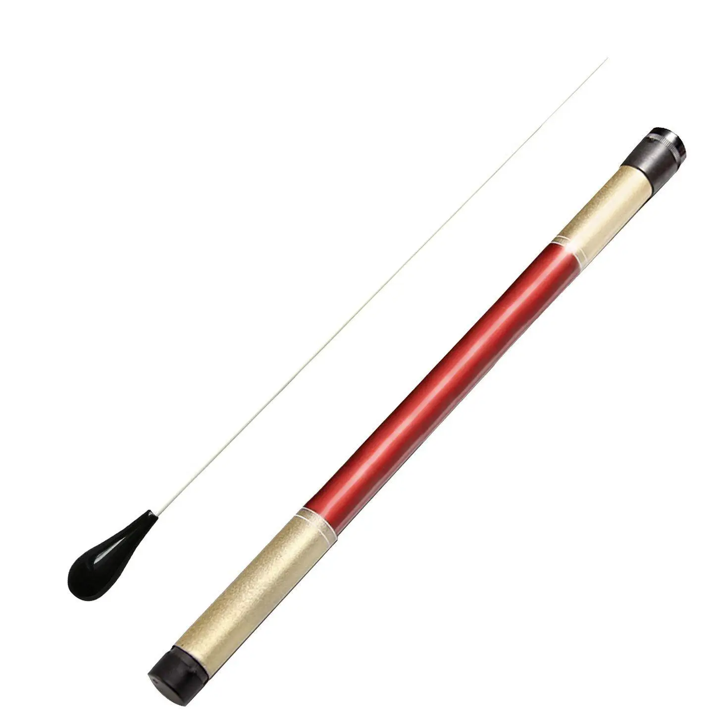 Music Conductor Batons,Imitation Agate Handle Orchestra Conducting Baton Music Batons (Black)